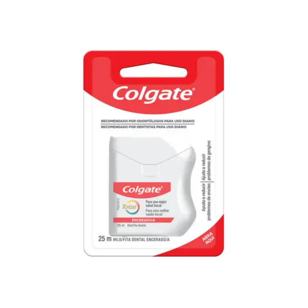 1391 Hilo Dental Colgate Total Encerado 25M