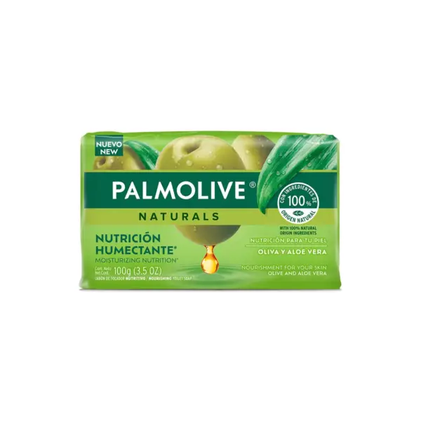 1597 Jabon en Barra Palmolive Oliva & Aloe 100g