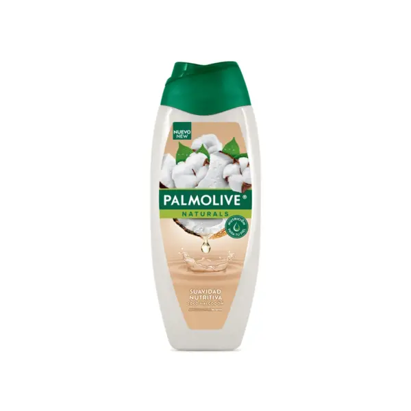 1977 Gel de baño Palmolive Naturals Coco y Algodon 390 mL