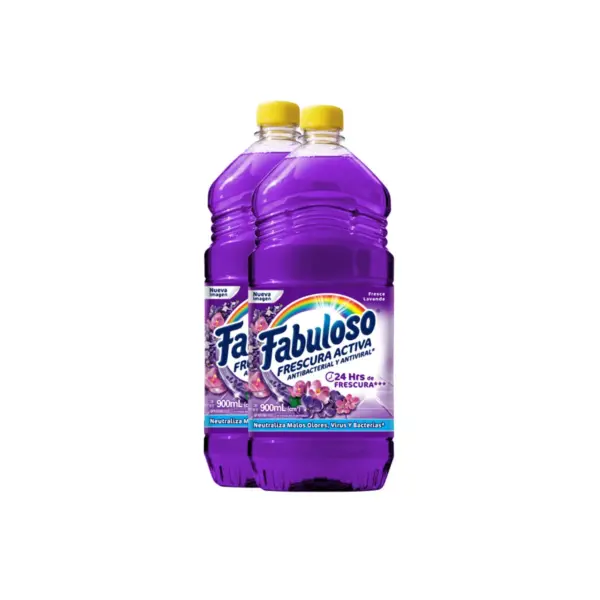 3026 Desinfectante Liquido Fabuloso Lavanda 900mL 2 Pack