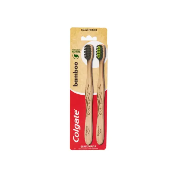 3136 Cepillo de Dientes Colgate Bamboo 2 Pack