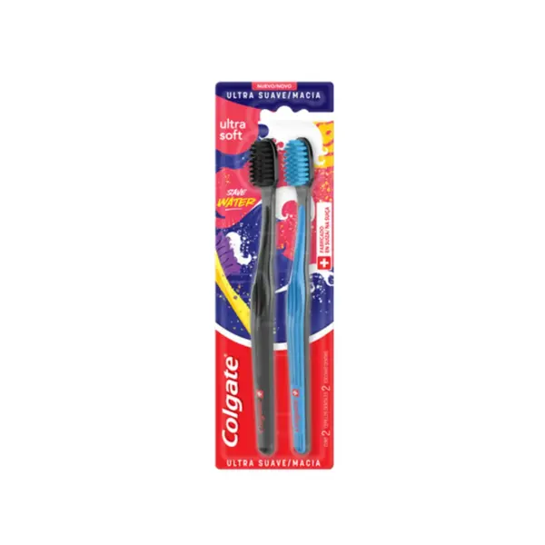 3153 Cepillo de Dientes Colgate Ultra Soft 2 Pack