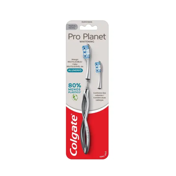 3192 Cepillo de Dientes Colgate Pro Planet Kit de Inicio 2 Pack