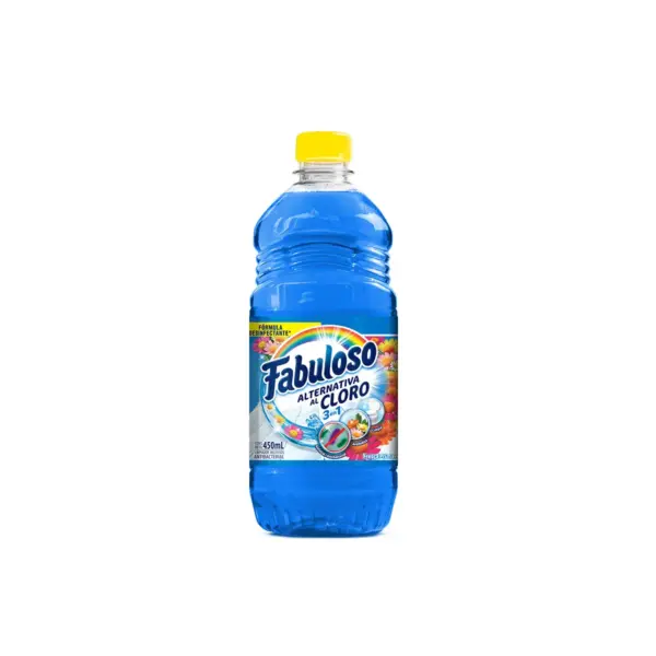 397 Desinfectante Liquido Fabuloso Alternativa Cloro Fresca Primavera 450mL